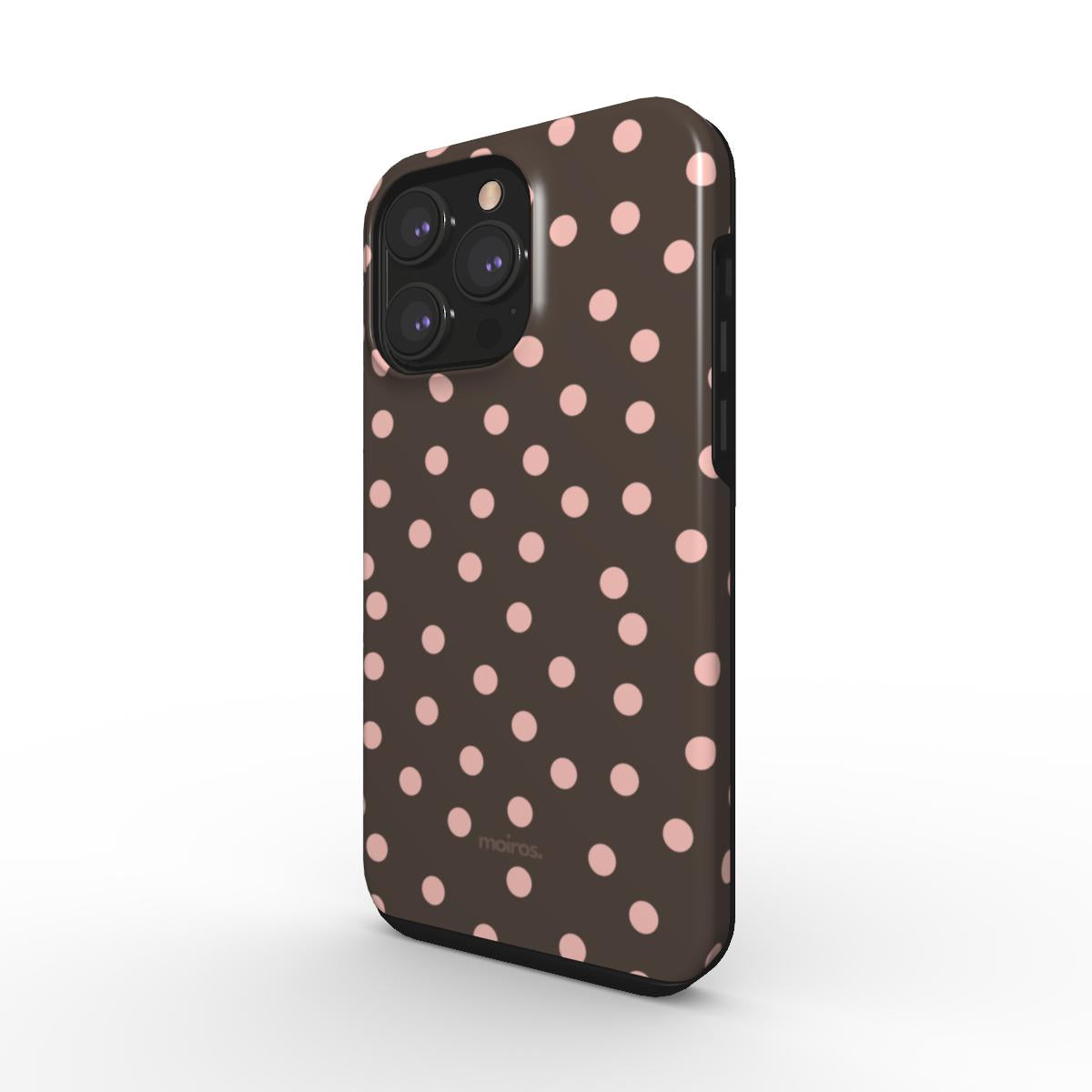 Brown Chocolate with dots